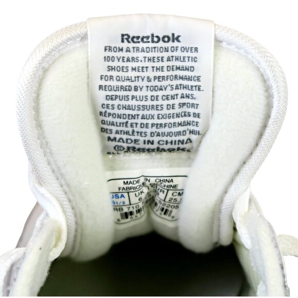 Reebok Classic Renaissance Sneakers White/Grey Shoes Women's US 8.5 w/ Box - Picture 8 of 9